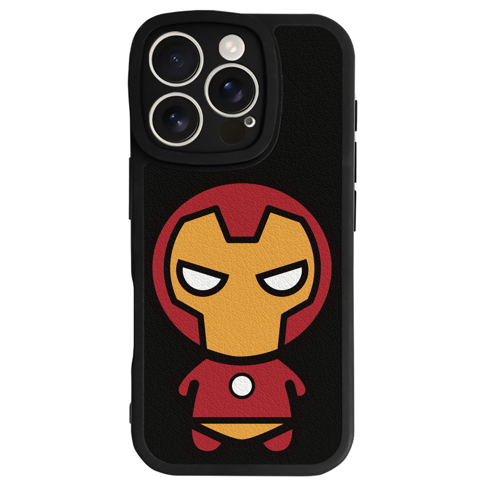 （画像用） アベンジャーズ The Avengers 【iPhone 16シリーズ対応】シリコンスマホケース（レザー調） 材質：シリコン